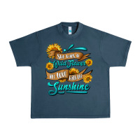 Midnight Navy she was a wild flower in love with the sunshine Urban Heavy Tee - HRA Design Shop