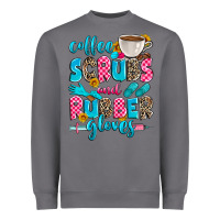 Storm coffee scrubs and rubber gloves Heavyweight Sweatshirt - Zillion Design Studio