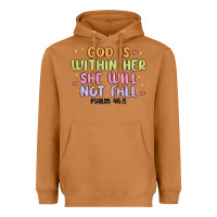 Meerkat god is within her she will not fall Heavyweight Hoodie - MaliasSmallBusiness