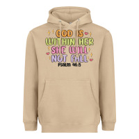 Mushroom god is within her she will not fall Heavyweight Hoodie - MaliasSmallBusiness