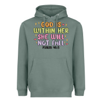 Sage god is within her she will not fall Heavyweight Hoodie - MaliasSmallBusiness
