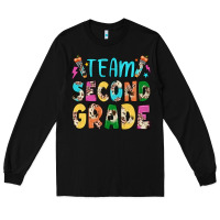 Black team second grade Long Sleeve Tee - JahusDesignShop
