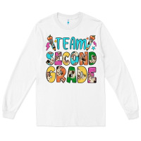 White team second grade Long Sleeve Tee - JahusDesignShop