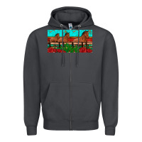 Smoke horses roses ann cactuses license plate Zipper Hoodie - Artiststas