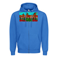 True Royal horses roses ann cactuses license plate Zipper Hoodie - Artiststas