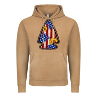 Vintage Camel American flag sunflower arrowhead Vintage Hoodie - Zillion Design Studio