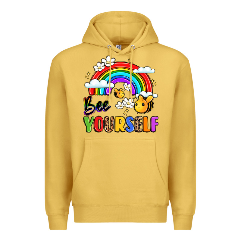 Bee Yourself Premium Hoodie by LillyAllenDesigns | Teevron