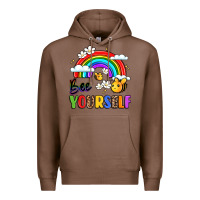 Chestnut bee yourself Premium Hoodie - LillyAllenDesigns