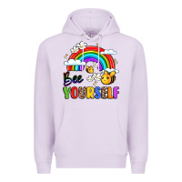 Lilac bee yourself Premium Hoodie - LillyAllenDesigns