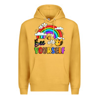 Mustard bee yourself Premium Hoodie - LillyAllenDesigns