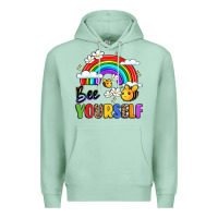 Seafoam bee yourself Premium Hoodie - LillyAllenDesigns