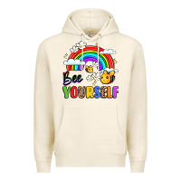 Tofu bee yourself Premium Hoodie - LillyAllenDesigns