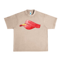 French Oak red softball visor fa element Urban Heavy Tee - FaDigitalArtStudio