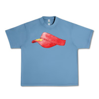 Pebble Blue red softball visor fa element Urban Heavy Tee - FaDigitalArtStudio