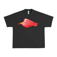Pigment Black red softball visor fa element Urban Heavy Tee - FaDigitalArtStudio