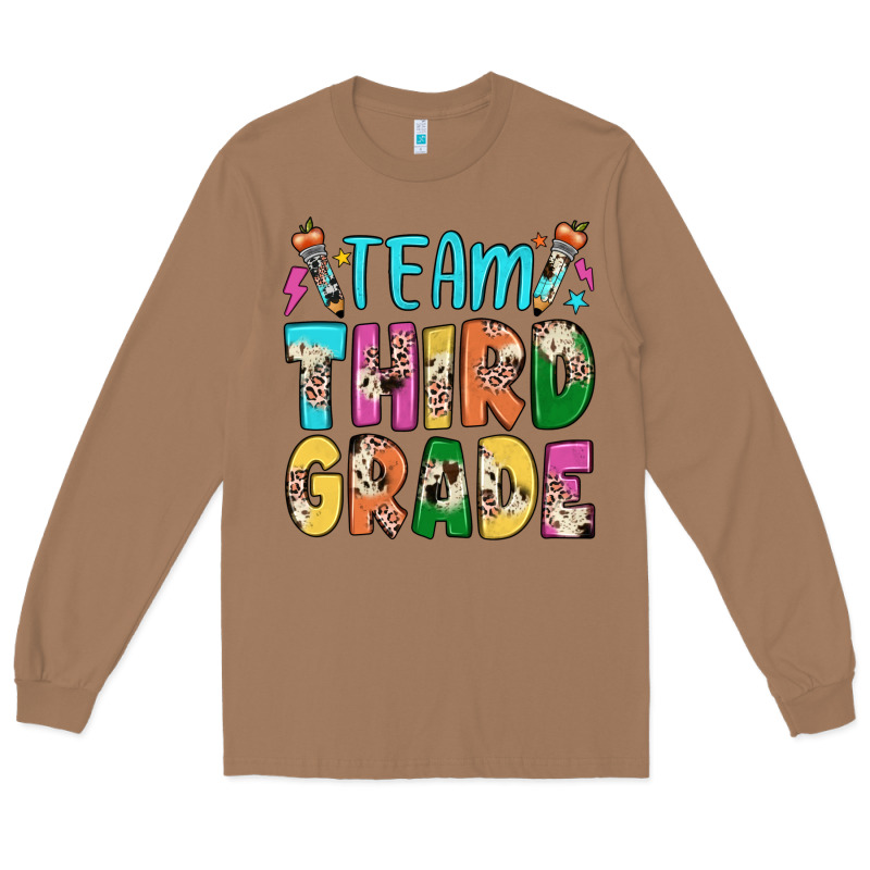 Team Third Grade Long Sleeve Tee by JahusDesignShop | Teevron