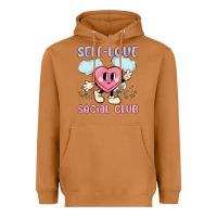 Meerkat self love social club Heavyweight Hoodie - MaliasSmallBusiness