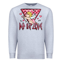 Heather Grey def in love Premium Sweatshirt - MaliasSmallBusiness