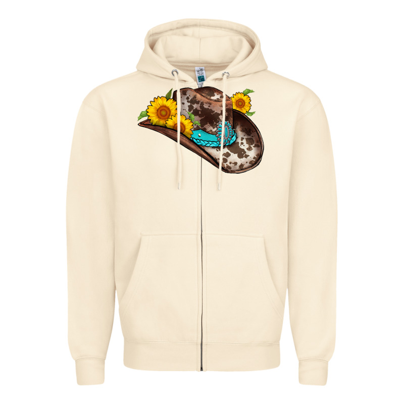 Cowboy Hat Zipper Hoodie by AdoDesignShop | Teevron