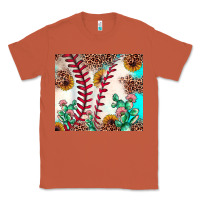 Copper baseball leopard turquoise cactus sunflower Classic Tee - JahusDesignShop