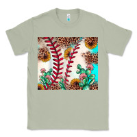 Matcha baseball leopard turquoise cactus sunflower Classic Tee - JahusDesignShop