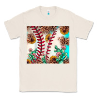 Natural baseball leopard turquoise cactus sunflower Classic Tee - JahusDesignShop