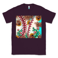 Plum baseball leopard turquoise cactus sunflower Classic Tee - JahusDesignShop