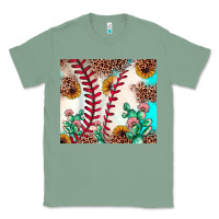 Sage baseball leopard turquoise cactus sunflower Classic Tee - JahusDesignShop
