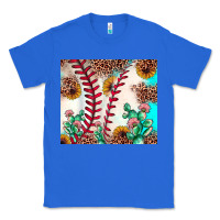 True Royal baseball leopard turquoise cactus sunflower Classic Tee - JahusDesignShop