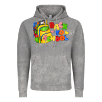 Cloud Rock back to school with school bag Vintage Hoodie - texasbilliewilder