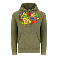 Vintage Olive back to school with school bag Vintage Hoodie - texasbilliewilder