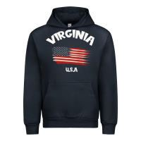 Navy VIRGINIA U.S.A Urban Hoodie - Bettercallsaul
