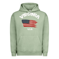 Pigment Oil Green VIRGINIA U.S.A Urban Hoodie - Bettercallsaul