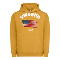 Pigment Peanut Butter VIRGINIA U.S.A Urban Hoodie - Bettercallsaul