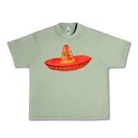 Oil Green red sombrero fa element Urban Heavy Tee - FaDigitalArtStudio
