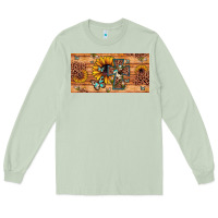Matcha leopard cross butterfly sunflower Long Sleeve Tee - JahusDesignShop