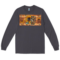 Smoke leopard cross butterfly sunflower Long Sleeve Tee - JahusDesignShop