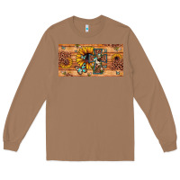 Toasted Coconut leopard cross butterfly sunflower Long Sleeve Tee - JahusDesignShop
