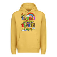 Antique Gold be yourself everyone else in taken Premium Hoodie - LillyAllenDesigns