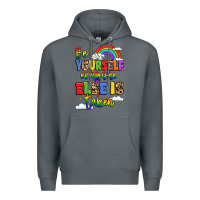 Rock be yourself everyone else in taken Premium Hoodie - LillyAllenDesigns