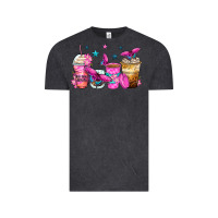 Vintage Black antisocial butterfly coffee cups Vintage Tee - Zillion Design Studio