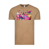 Vintage Coffee antisocial butterfly coffee cups Vintage Tee - Zillion Design Studio