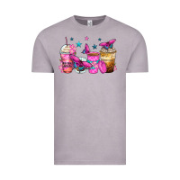 Vintage Zinc antisocial butterfly coffee cups Vintage Tee - Zillion Design Studio