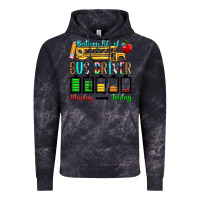 Cloud Black battery life of a bus driver Vintage Hoodie - texasbilliewilder
