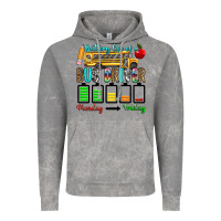 Cloud Rock battery life of a bus driver Vintage Hoodie - texasbilliewilder