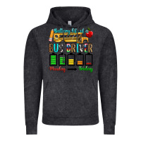 Battery Life Of A Bus Driver Vintage Hoodie | Teevron