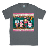 Charcoal Heather teacher coffee cups Classic Tee - AdoDesignShop