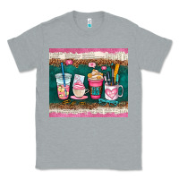 Heather Grey teacher coffee cups Classic Tee - AdoDesignShop