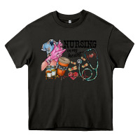 Asphalt nursing in my heart Heavy Core Tee - RacoonDesign