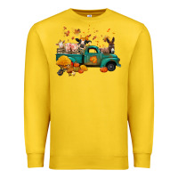 Lemon fall farm animals truck nancy Premium Sweatshirt - NancyCooperArtShop